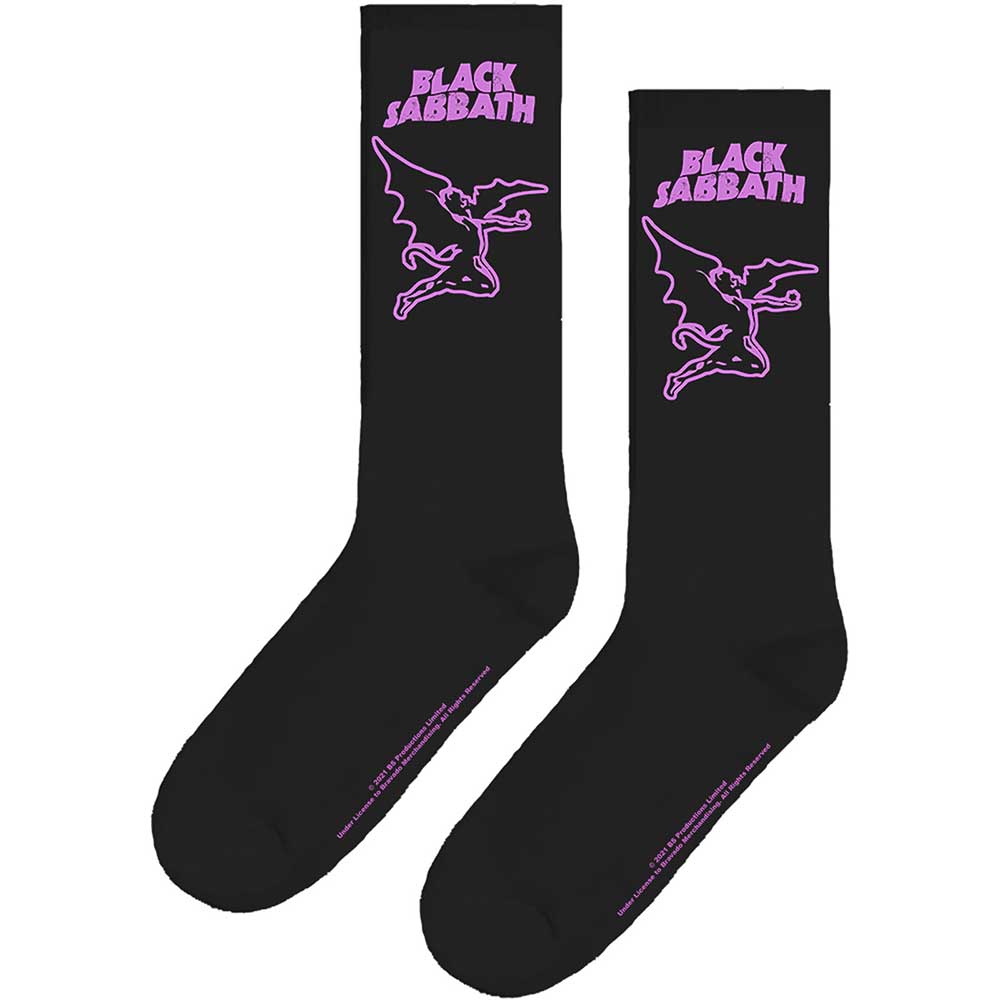 BLACK SABBATH 官方原版袜子 Daemon (Socks UK7-11)